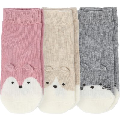 3 Paar Baby Kurzsocken im Set