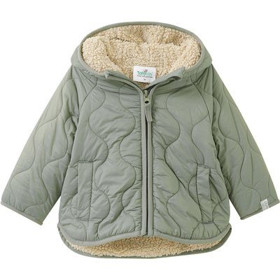Baby Steppjacke mit Teddyfutter