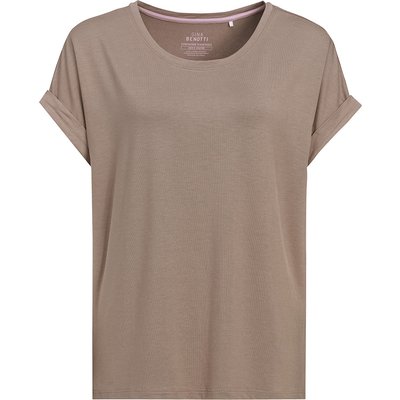Damen T-Shirt mit fixierten Turn-ups