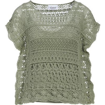 Damen Spitzenbluse mit Top
