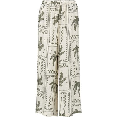 Damen Hose aus Viskose-Mix