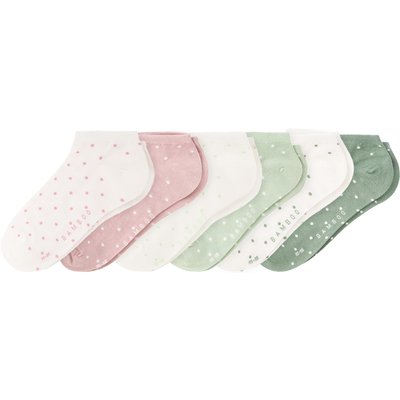 5 Paar Damen Sneaker-Socken mit Viskose