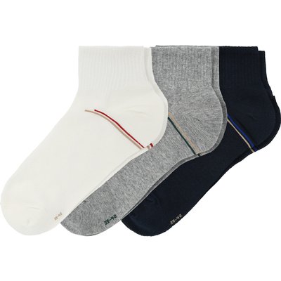 3 Paar Herren Sneaker-Socken knöchelhoch
