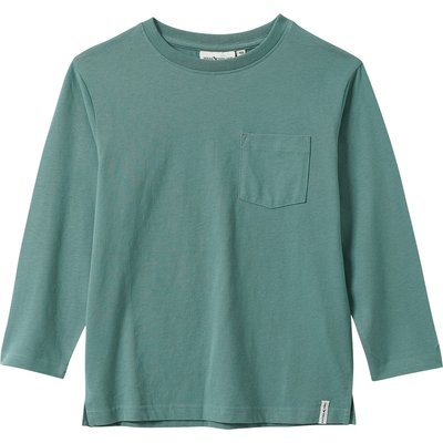 Jungen Langarmshirt in Unifarben