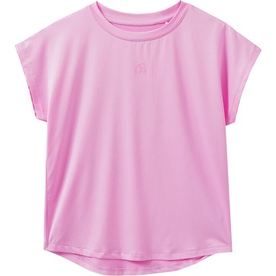 Mädchen Sport-T-Shirt unifarben