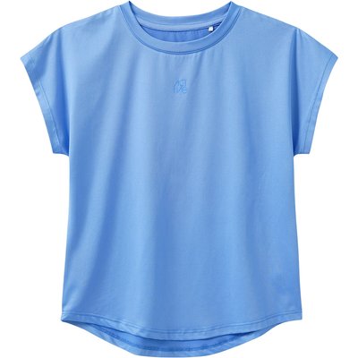 Mädchen Sport-T-Shirt unifarben
