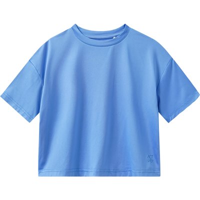 Mädchen Sport-T-Shirt cropped