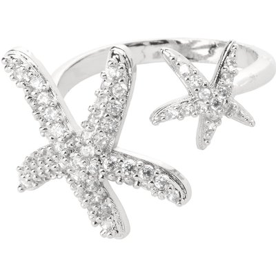 Damen Ring mit Seesternen