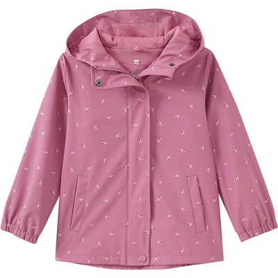 Mädchen Regenjacke mit Blümchen