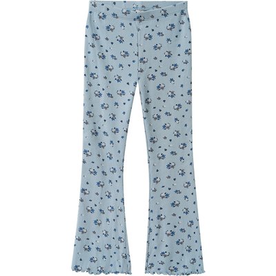 Mädchen Leggings mit Blumen-Allover