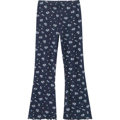 Mädchen Leggings mit Blumen-Allover