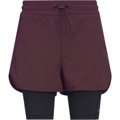 Damen Sport-Shorts zweilagig