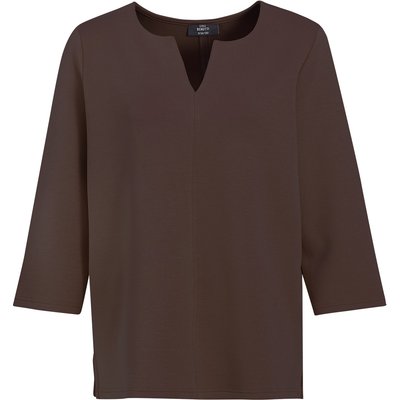 Damen Sweatshirt mit V-Ausschnitt