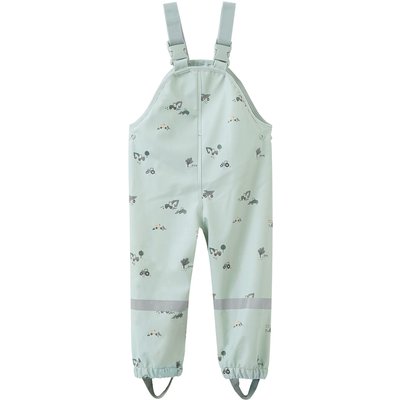 Baby Regenhose mit Fahrzeug-Allover