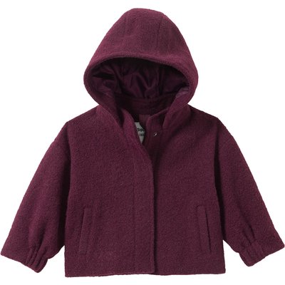 Baby Jacke in Wolloptik