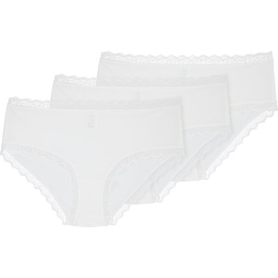 3 Damen Pantys mit Spitze