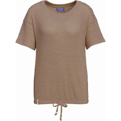 Damen T-Shirt mit Knoten-Detail