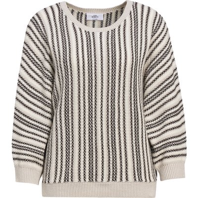 Damen Strickpullover mit Streifen