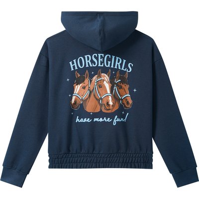 Mädchen Sweatjacke mit Kapuze