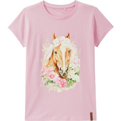 Mädchen T-Shirt mit Pferde-Motiv