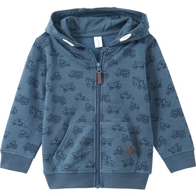 Baby Sweatjacke mit Allover-Print