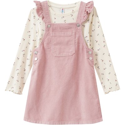 Mädchen Set mit Blumen-Muster