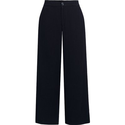 Damen Musselin-Hose mit weitem Bein