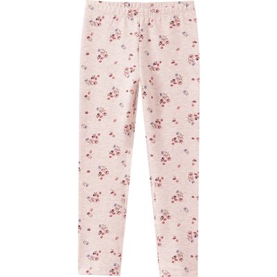 Mädchen Sweatleggings mit Blumen allover