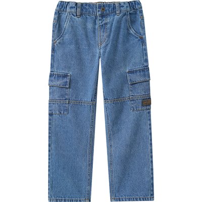Jungen Cargo-Jeans mit verstellbarem Bund