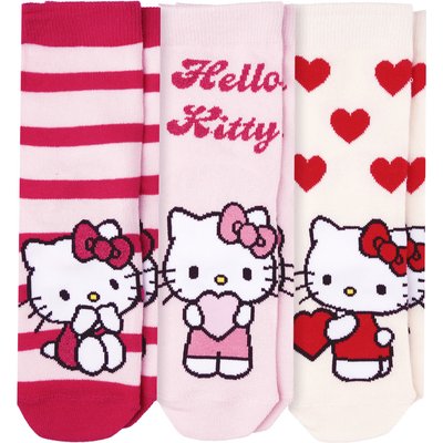 3 Paar Hello Kitty Socken im Set
