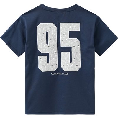 Mädchen T-Shirt mit Rücken-Motiv