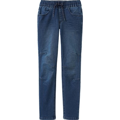 Jungen Pull-on-Jeans mit Ziernähten
