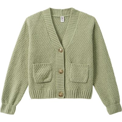 Mädchen Strickjacke aus Chenille