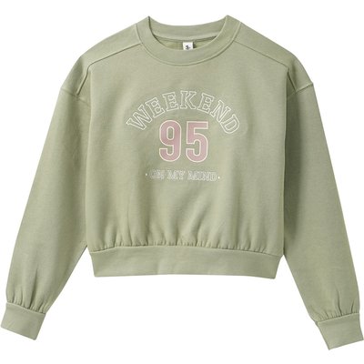 Mädchen Sweatshirt mit Stickerei