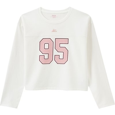 Mädchen Langarmshirt im College-Style