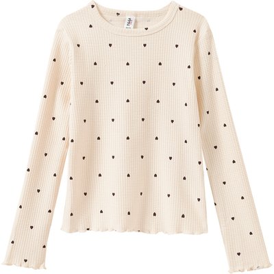 Mädchen Langarmshirt mit Struktur