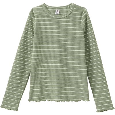Mädchen Langarmshirt mit Struktur
