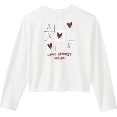 Mädchen Langarmshirt mit Rücken-Print