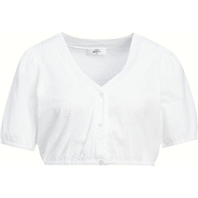Damen Dirndl-Bluse mit Struktur