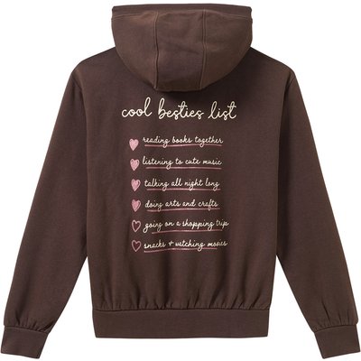 Mädchen Sweat-Hoodie mit Text-Applikation