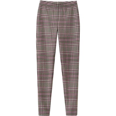 Mädchen Thermo-Leggings in kariertem Design