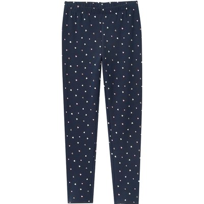 Mädchen Sweatleggings mit Herzchen allover