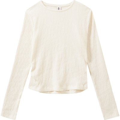 Mädchen Langarmshirt mit Struktur