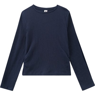 Mädchen Langarmshirt mit Struktur