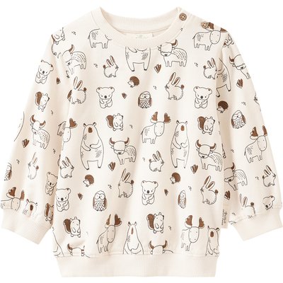 Baby Sweatshirt mit Waldtieren