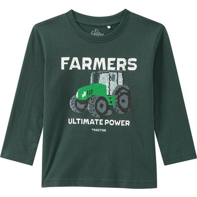 Jungen Langarmshirt mit Wendepailletten
