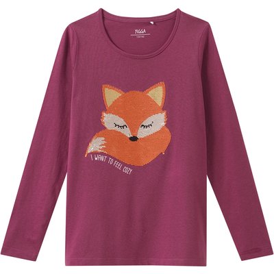 Mädchen Langarmshirt mit Wendepailletten