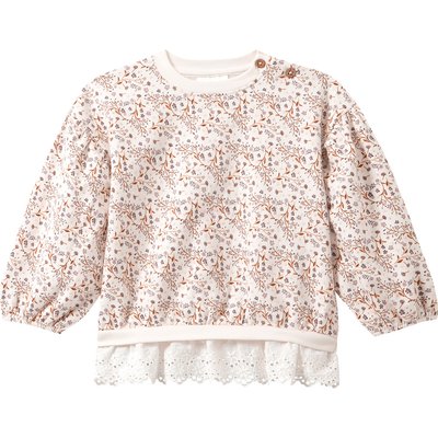 Baby Sweatshirt mit Blümchen