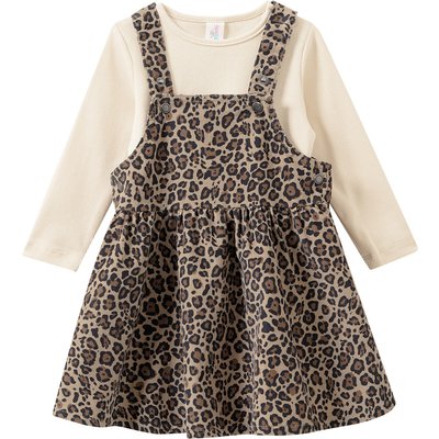 Baby Set mit Latzkleid und Shirt