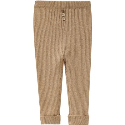 Baby Strickleggings mit Rippstruktur